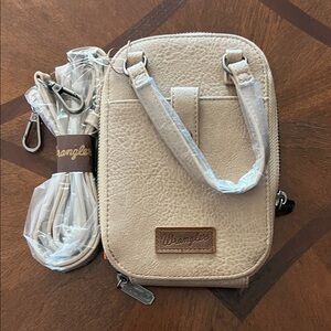 Wrangler Light Tan Crossbody Bag